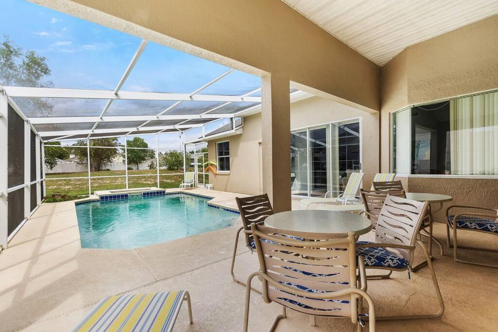 Spacious Disney Themed 5Bed Villa! Private Heated Enclosed Pool/Spa/Bbq! Davenport Exterior photo
