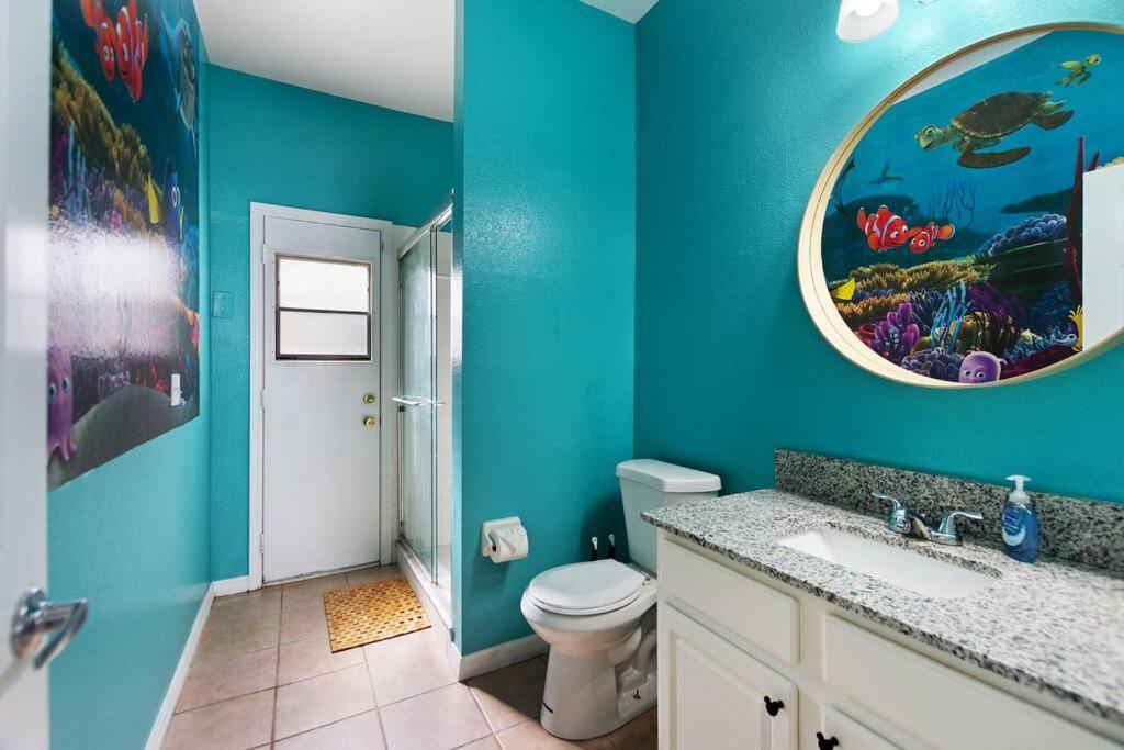 Spacious Disney Themed 5Bed Villa! Private Heated Enclosed Pool/Spa/Bbq! Davenport Exterior photo