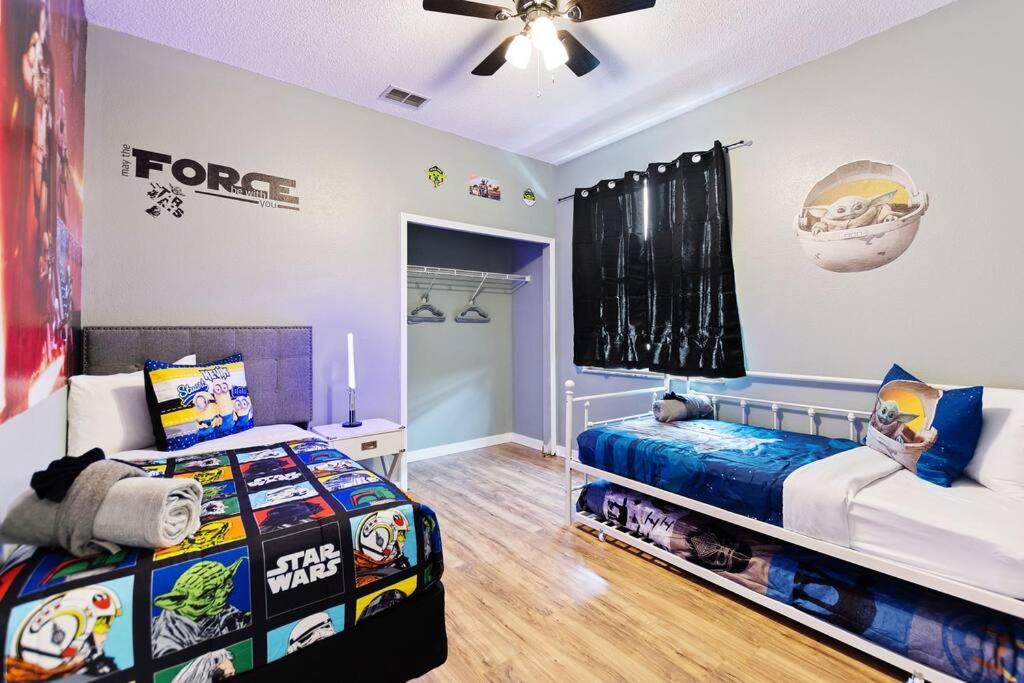 Spacious Disney Themed 5Bed Villa! Private Heated Enclosed Pool/Spa/Bbq! Davenport Exterior photo